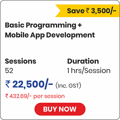 programming fees structure of grades 1 to 8