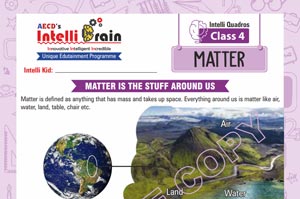 intelli quadros matter class-4